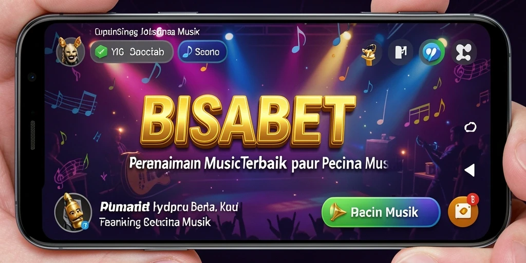 Tampilan gameplay BISABET yang penuh warna dan interaktif.