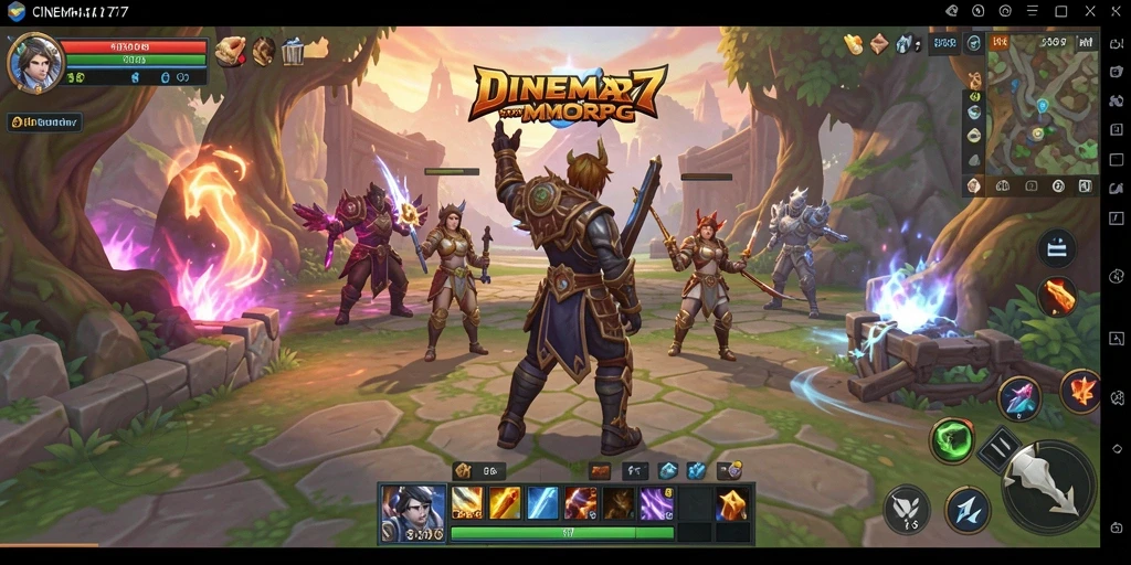 Tampilan gameplay yang menakjubkan di CINEMA77 dengan aksi seru.